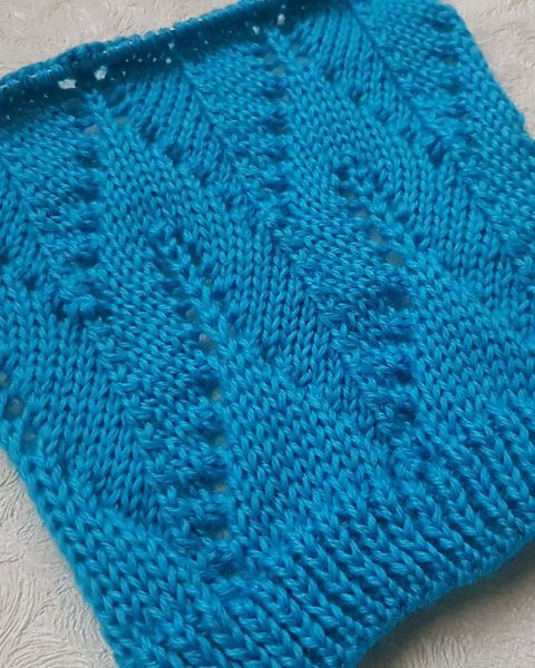 Lace Stitch Knitting Pattern