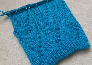 Lace Stitch Knitting Pattern