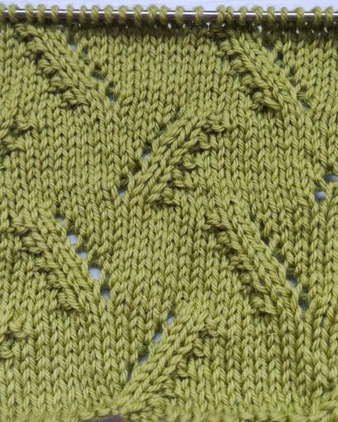 Lace Stitch Knitting Pattern