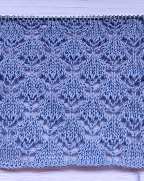 Lace Stitch Knitting Pattern