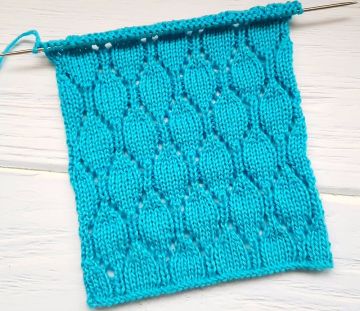 Lace Stitch Knitting Pattern