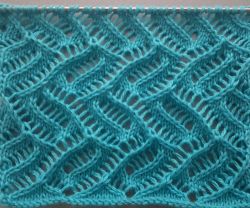 Lace Knit Stitch Pat