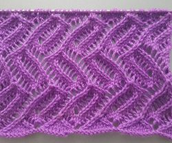 Lace Knit Stitch Pat