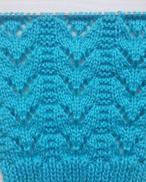 Lace Stitch Knitting Pattern