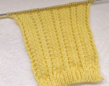 eyelet stripe