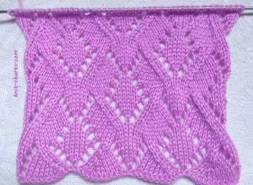Lace Stitch Knitting Pattern