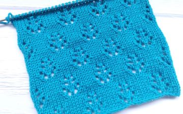 Lace Stitch Knitting Pattern