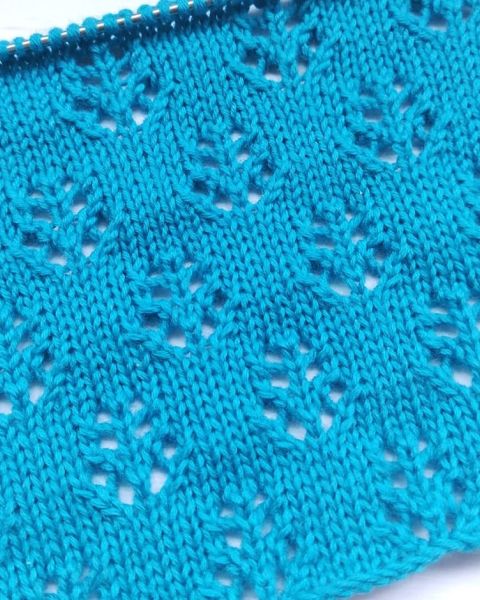 Lace Stitch Knitting Pattern