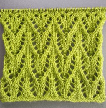 Lace Knit Stitch Pattern