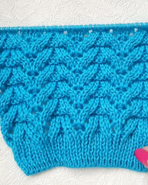 Lace Stitch Knitting Pattern