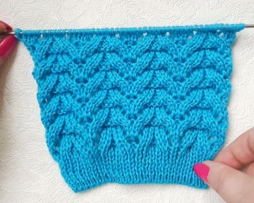 Lace Stitch Knitting Pattern
