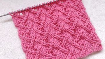 Lace Stitch Knitting Pattern