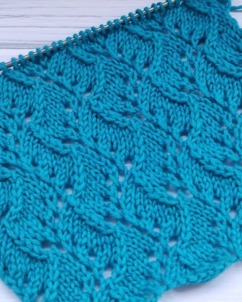 Lace Stitch Knitting Pattern