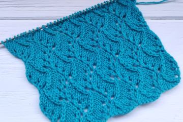Lace Stitch Knitting Pattern