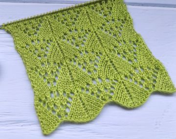 Lace Stitch Knitting Pattern
