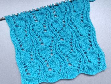 Lace Stitch Knitting Pattern