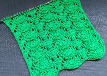 Lace Stitch Knitting Pattern