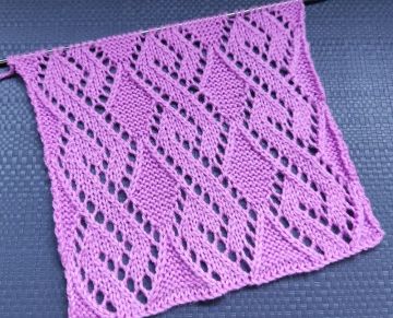 Lace Stitch Knitting Pattern