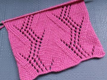Lace Stitch Knitting Pattern