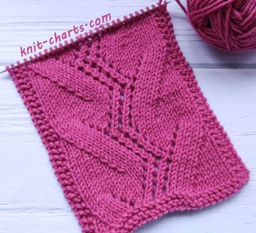 Lace Stitch Knitting Pattern