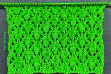 Lace Stitch Knitting Pattern