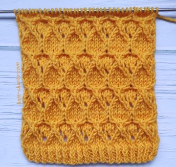 Lace Stitch Knitting Pattern