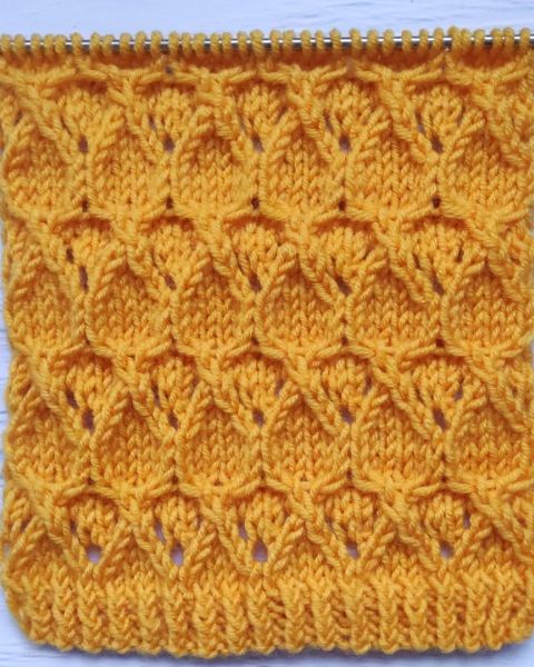 Lace Stitch Knitting Pattern