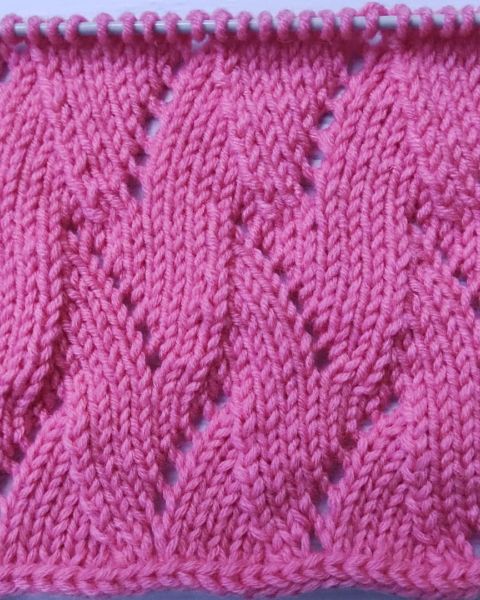 Lace Stitch Knitting Pattern