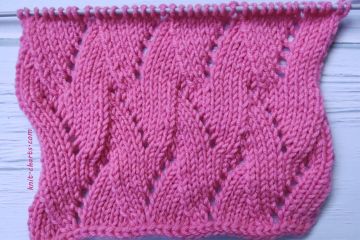 Lace Stitch Knitting Pattern