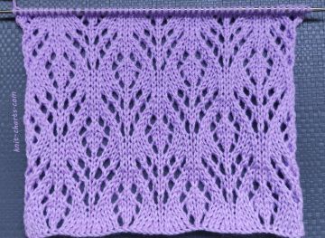 Lace Stitch Knitting Pattern