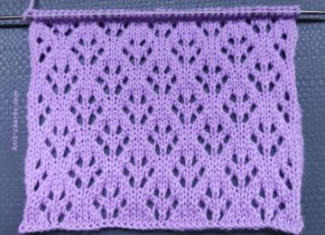 Lace Stitch Knitting Pattern
