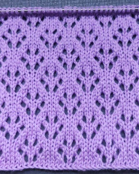 Lace Stitch Knitting Pattern