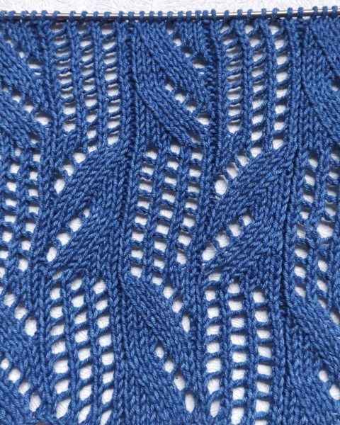 Lace Stitch Knitting Pattern