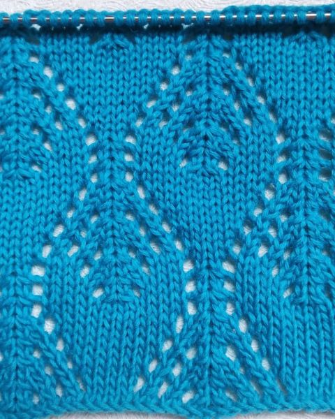 Lace Stitch Knitting Pattern