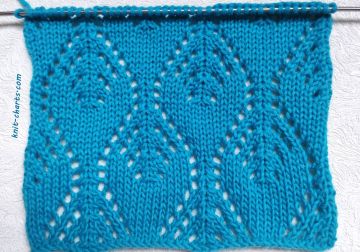 Lace Stitch Knitting Pattern