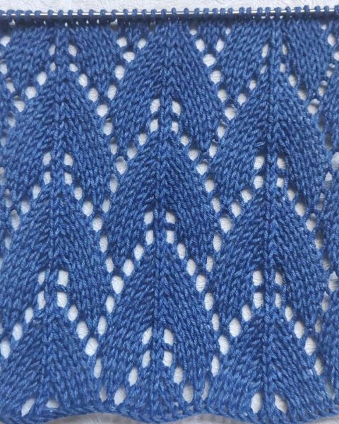 Lace Stitch Knitting Pattern