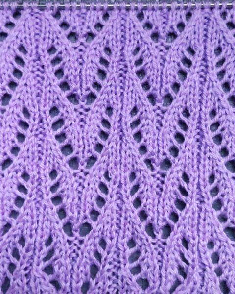 Lace Stitch Knitting Pattern