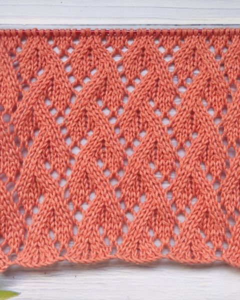 Lace Stitch Knitting Pattern