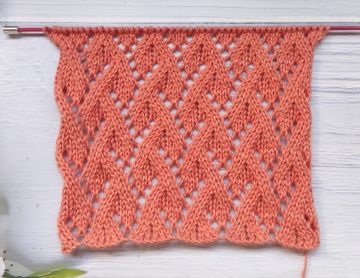 Lace Stitch Knitting Pattern
