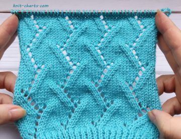 Lace Stitch Knitting Pattern
