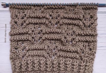 Lace Stitch Knitting Pattern