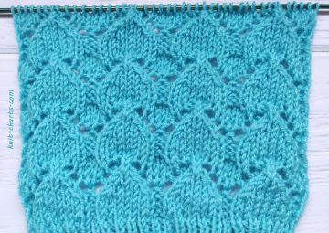 Lace Stitch Knitting Pattern