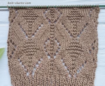 Lace Stitch Knitting Pattern