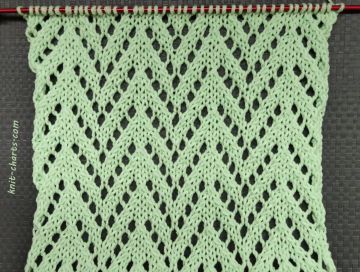 Lace Stitch Knitting Pattern
