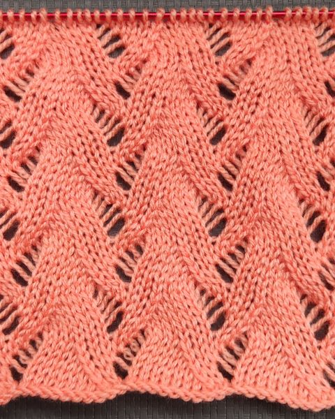 Lace Stitch Knitting Pattern