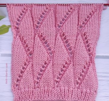 Lace Stitch Knitting Pattern
