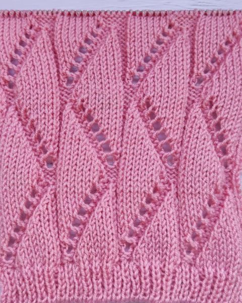 Lace Stitch Knitting Pattern