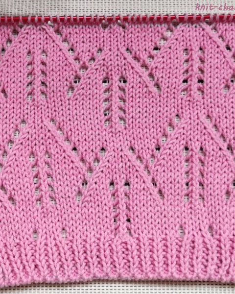 Lace Stitch Knitting Pattern