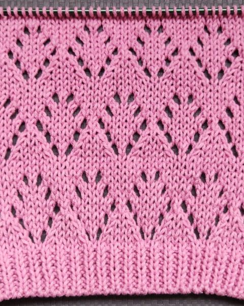 Lace Stitch Knitting Pattern
