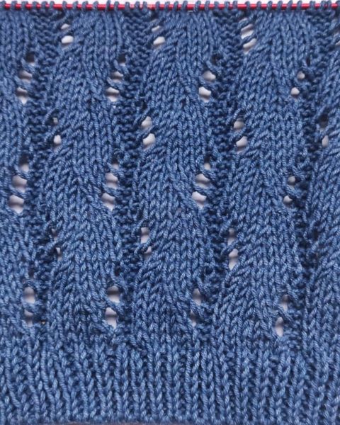 Lace Stitch Knitting Pattern